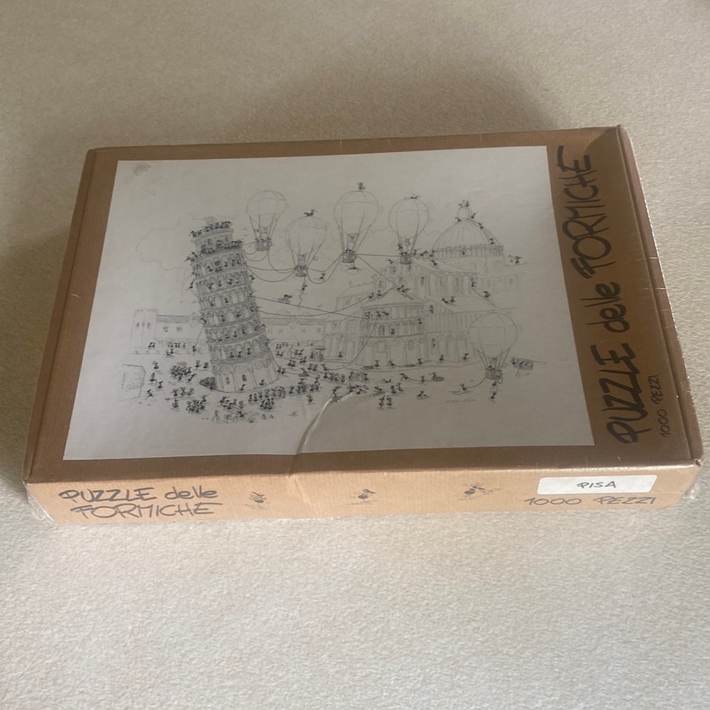NIB Puzzle delle Formiche Fabio Betton©️ “Pisa” 1000 piece puzzle sealed